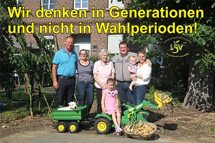 Fahne Generationen