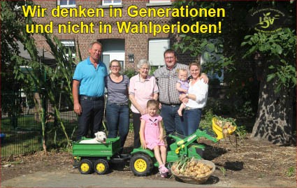 Aufkleber Generationen (5er Set)